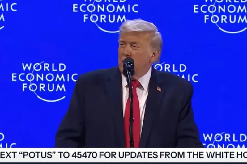 Трамп се обрати во Давос: Америка е „економскиот мотор“ на целата планета (ВИДЕО)
