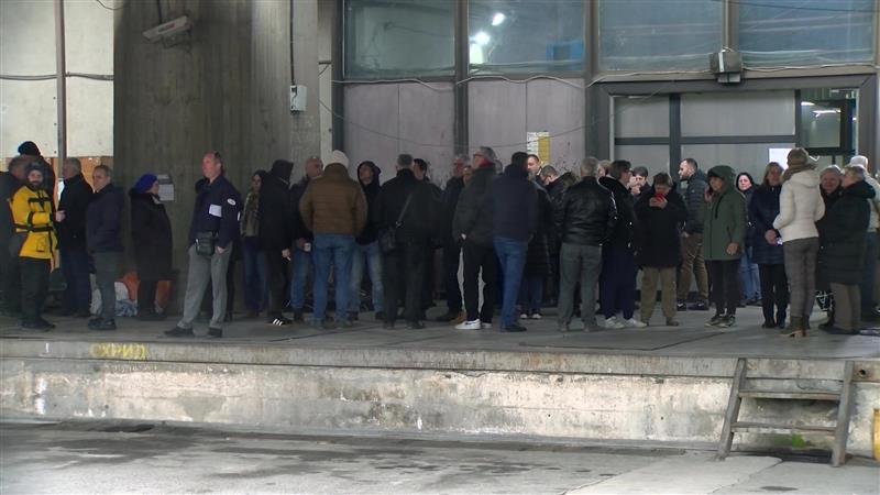 Вработени во „ Македонски пошти“ протестираа поради доцнење на декемвриската плата