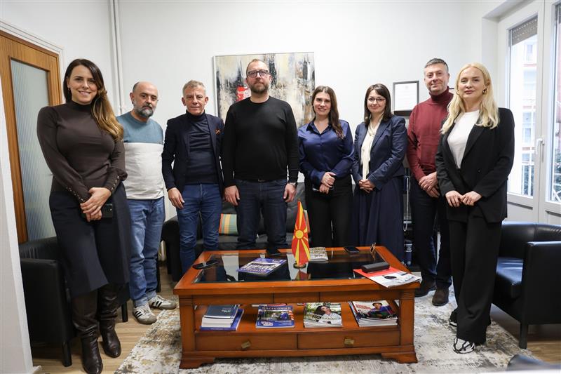 Средба на министерот Љутков со претставници на Шпанско-македонското културно здружение „Сонце“