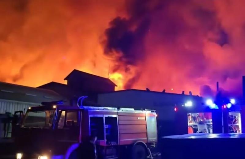 Локализиран е големиот пожар во Нови Пазар
