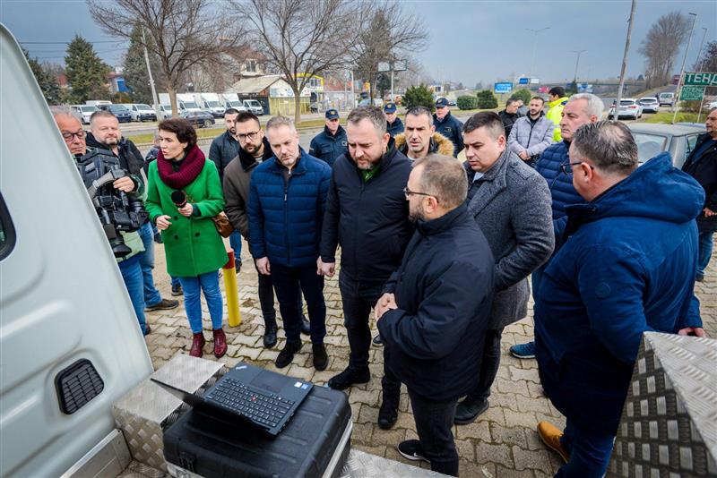 Тошковски: „Безбеден град“ го развиваме со единствена цел - зголемување на безбедноста во сообраќајот 