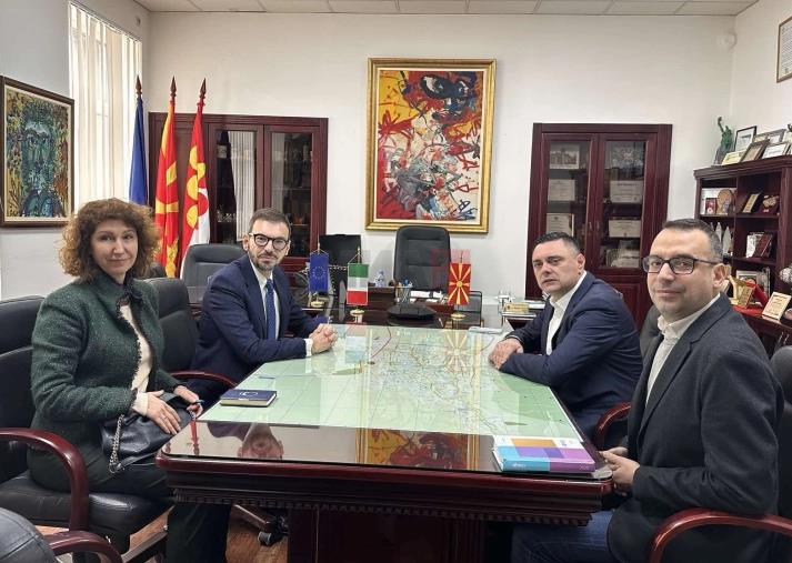 Амбасадорот на Италија во работна посета на Кавадарци