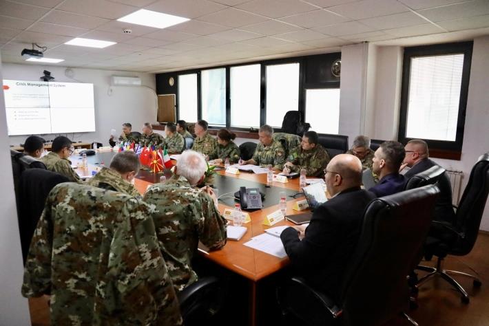 Средба на претставници од ЦУК, МО, Армијата и членови на Асоцијацијата на одбранбени аташеи акредитирани во државата