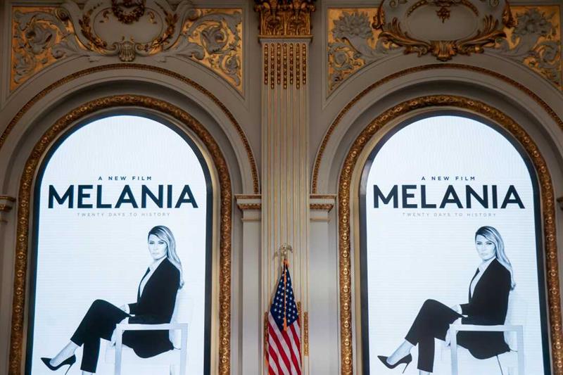 Видео-фото: Трамп на премиерата на филмот „Меланија“: Мојата сопруга е поотворена во вториот мандат