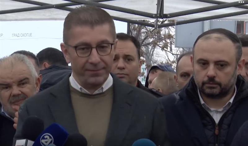 Мицкоски: Започна изградбата на булеварот Македонија, ќе се реши сообраќајниот метеж