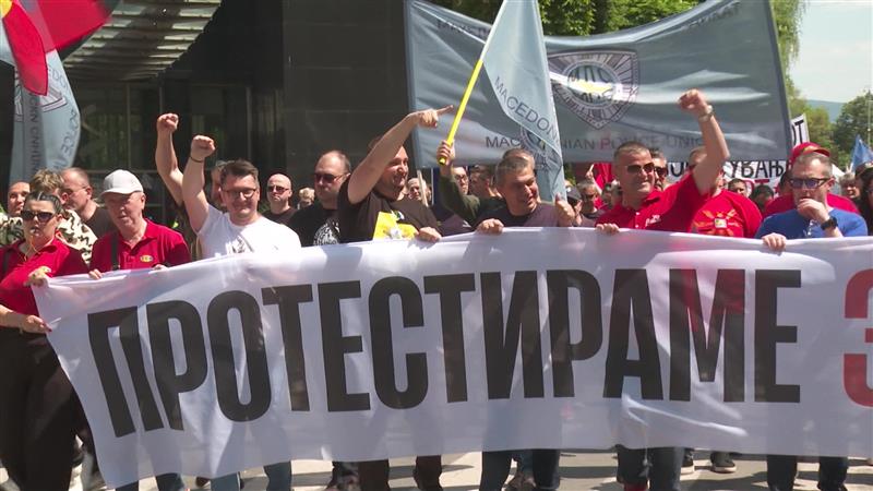 ССМ утре во 9 часот ги почнува најавените блокади за минималец од 600 евра и раст на сите плати од 100 евра 