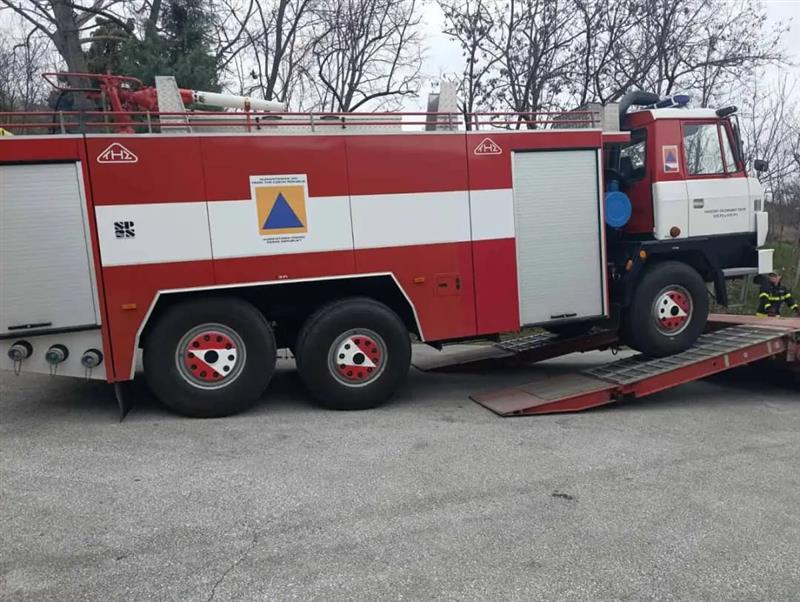 ТППЕ Кочани доби противпожарно возило - донација од Чешка