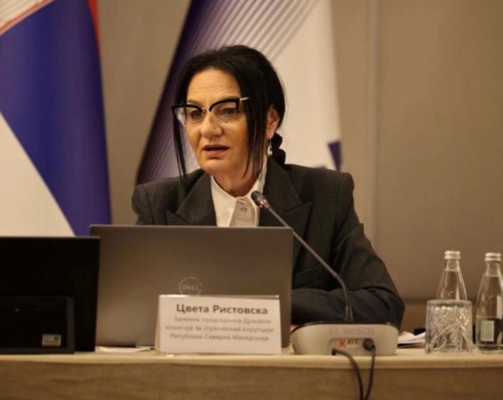 Цвета Ристовска поднесе оставка од функцијата член на Државната комисија за спречување на корупцијата