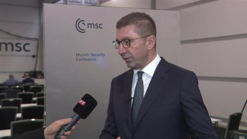 Мицкоски во Минхен: Не ни треба процес без крај, туку заслужена и предвидлива европска иднина