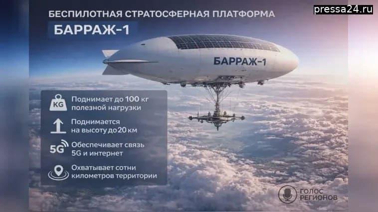 Руски одговор на Старлинк: Бараж-1 веќе е во воздух