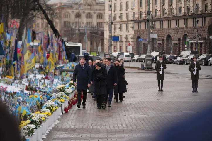 Вицепремиерот Сали на комеморативна церемонија во Украина