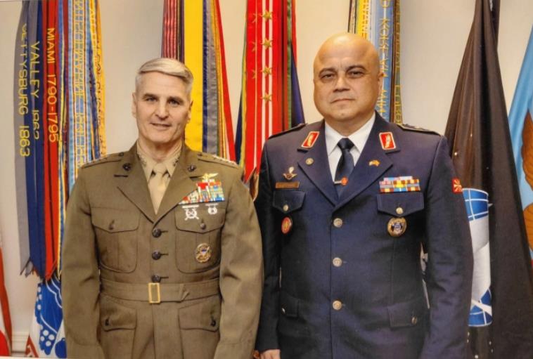 Началникот на ГШ на Армијата се сретна со заменик-претседавачот на Здружениот генералштаб на Вооружените сили на САД