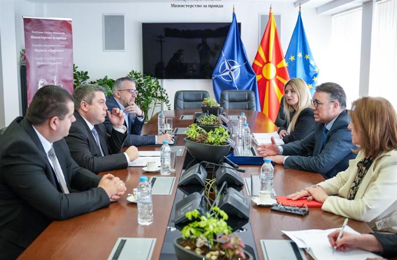Средба Филков-Маричиќ, тема реформите во изборното законодавство и соработката меѓу Министеството за правада и ДИК