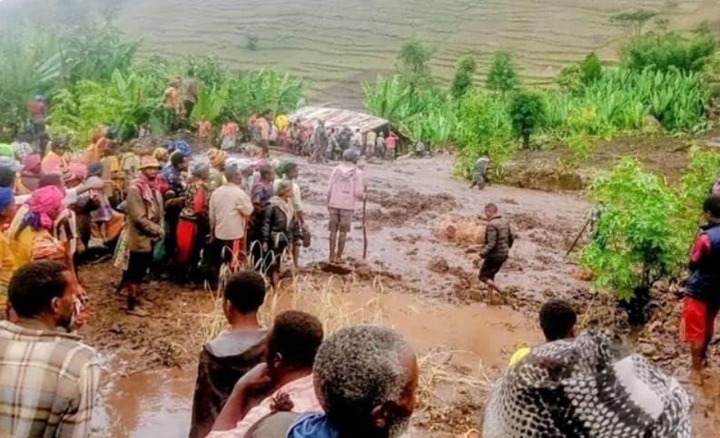 Најмалку 70 загинати и 50 исчезнати во свлечишта во Етиопија 