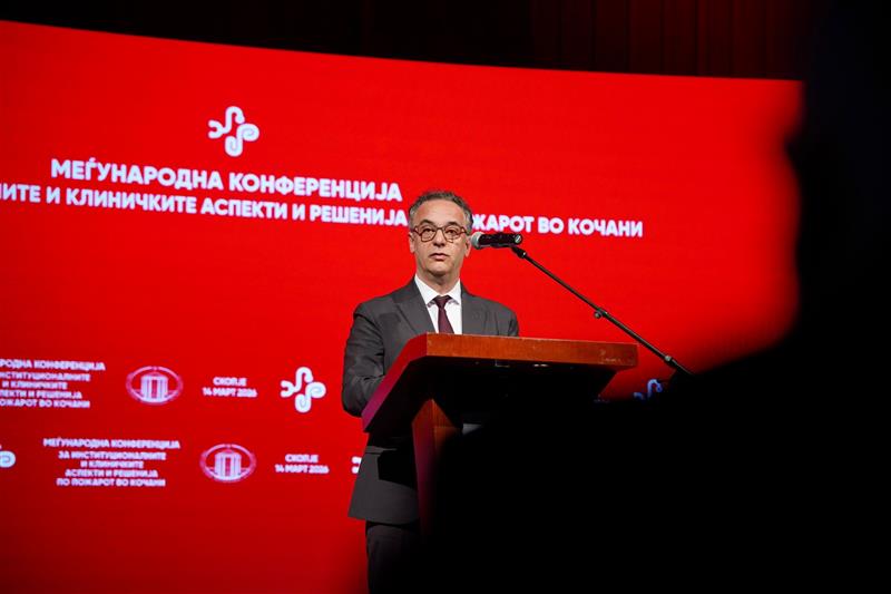 Алиу: Една година по Кочани - Македонија не ја заборава пожртвуваноста на здравствените работници и подадената рака од пријателските земји 