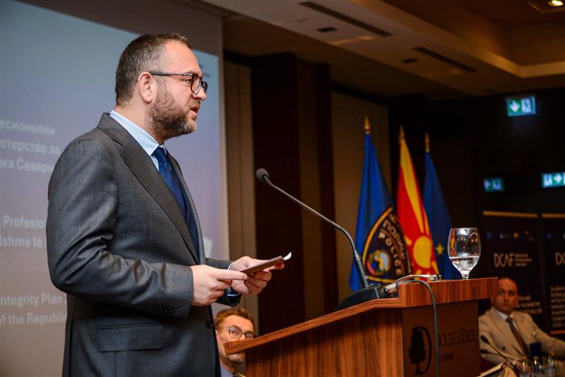 Тошковски: „Нула корупција во полицијата“ – промовиран Планот за професионален интегритет 2026–2028