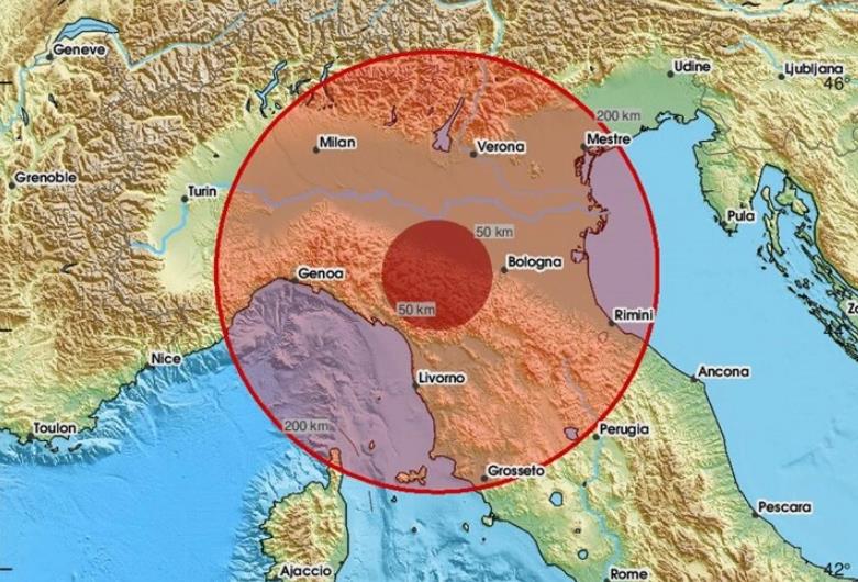 Силен земјотрес го погоди северниот дел на Италија