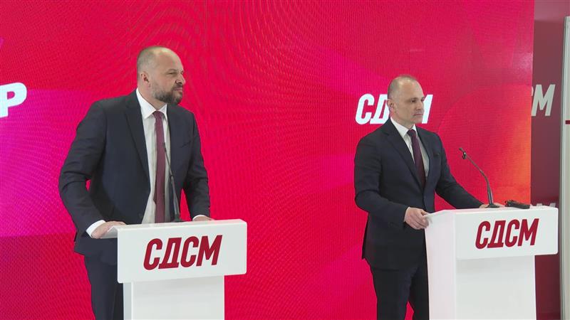 Европската интеграција во фокусот на средбата на Филипче со лидерот на хрватската СДП, Хајдаш Дончиќ 