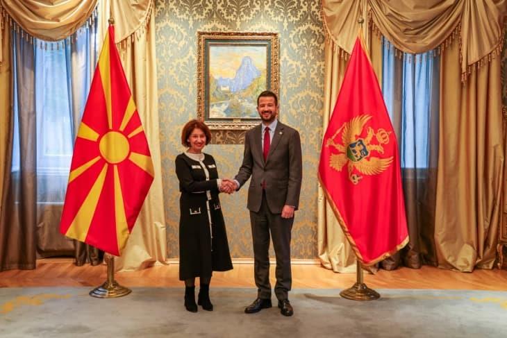 Црногорскиот претседател Милатовиќ во официјална посета на земјата