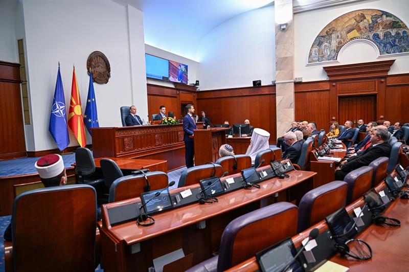 Парламентарен дијалог и билатерални односи: Претседателот на Црна Гора во посета на Собранието