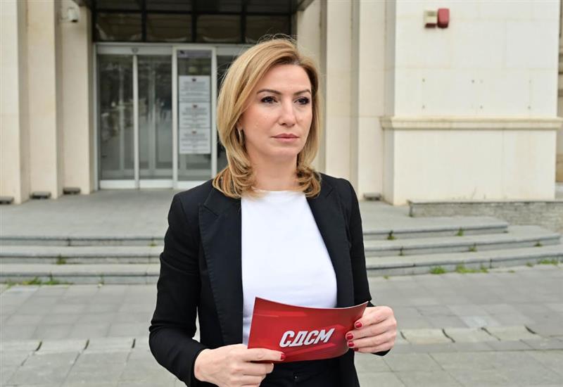 СДСМ: Обвинителот Савески ги исполнува задачите што му ги додели Мицкоски, правдата е погребана