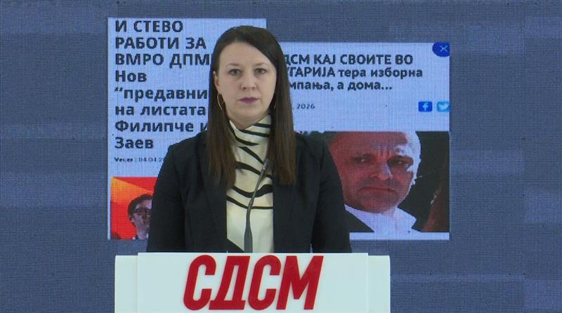 Младеновска: Незадоволство кај граѓаните власта сака да го прикрие со дефокус и црни кампањи против СДСМ