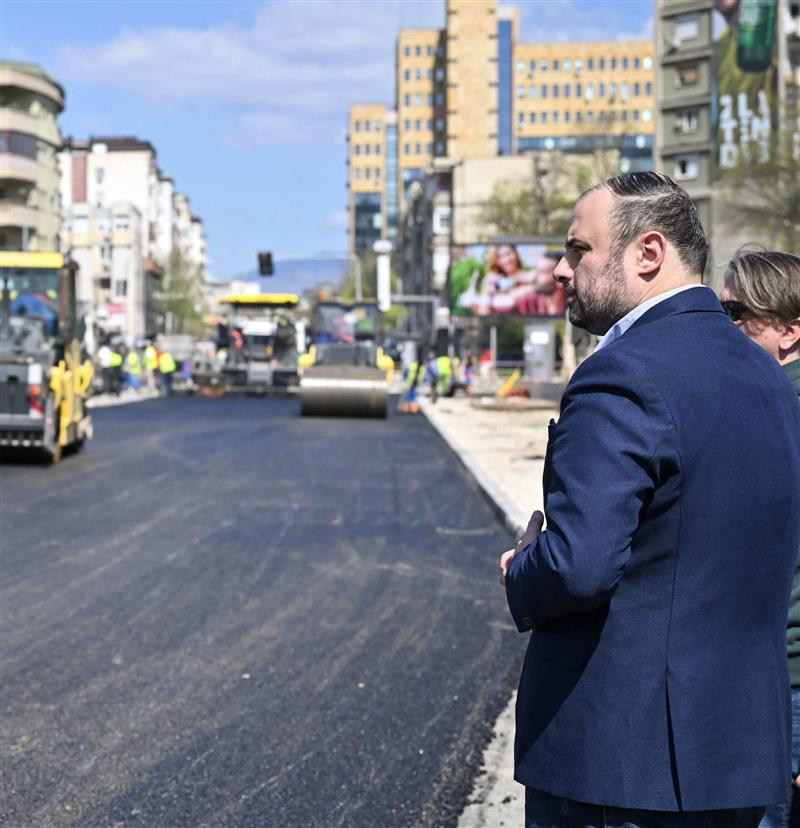 Ѓорѓиевски: Се комплетира првата фаза од булеварот „Македонија“, со кој Скопје ја добива првата подземна сообраќајница