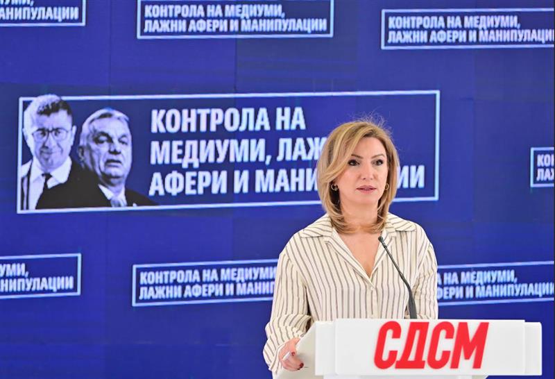 СДСМ: Ист авторитарен модел, контрола на медиуми, лажни афери и манипулации: Орбан – Јанша – Вучиќ – Мицкоски