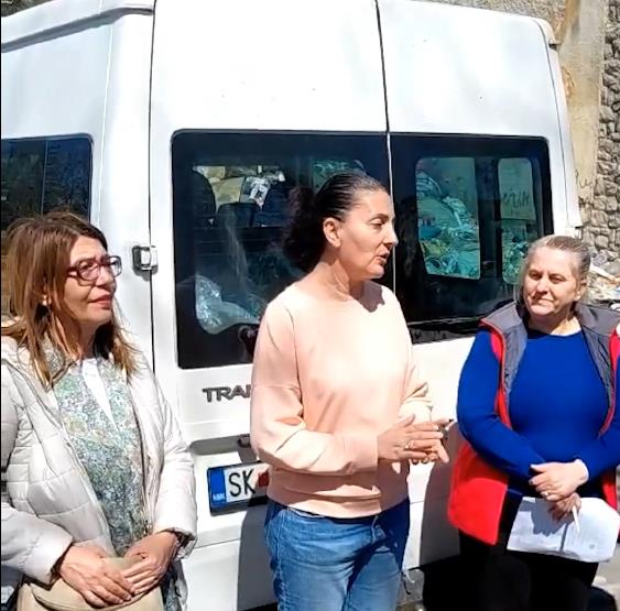 По видеото на Видиновски за „Ранка Милановиќ“ дониран е еден тон вода за жителите на домот