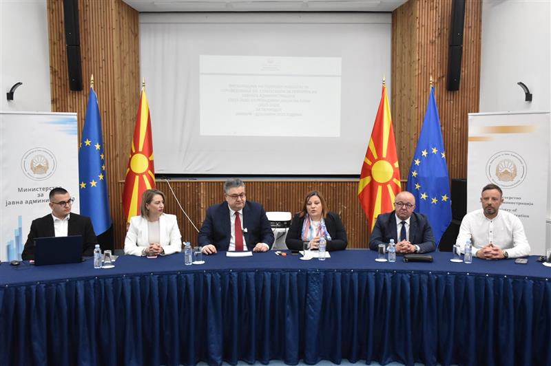 Минчев: Видлив напредок во реформата на јавната администрација и силна посветеност кон професионална и ефикасна администрација