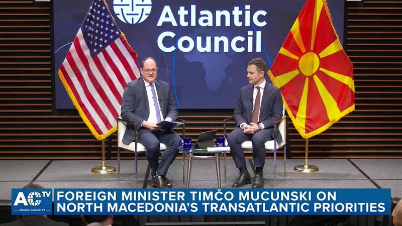 Муцунски на настан на атлантскиот совет ја нагласил потребата од предвидлив процес на проширување на ЕУ