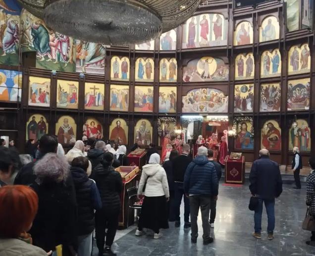 Воскресна богослужба - Второ Христово воскресение во Соборниот храм „Св. Климент Охридски“