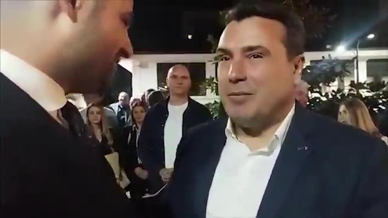 Јавното појавување на Заев на синоќешната прослава на СДСМ- повод за партиски препукувања