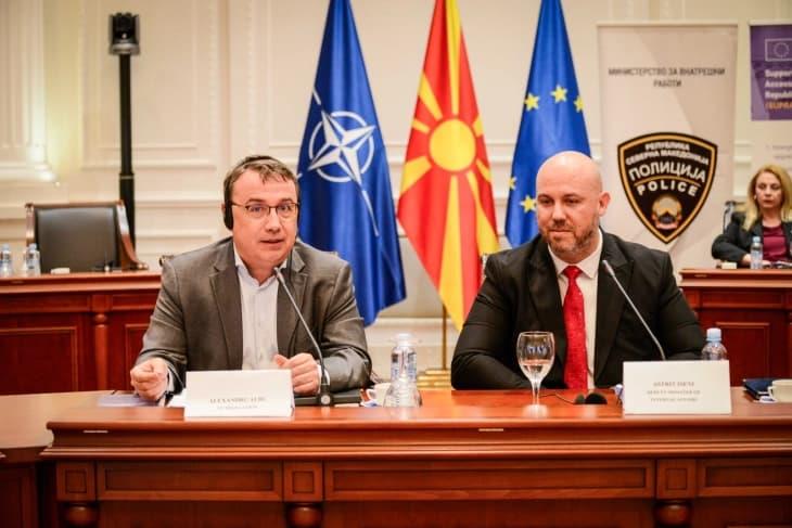 Заменик-министерот Исени претседаваше со 14 состанок на Секторската работна подгрупа „Внатрешни работи“