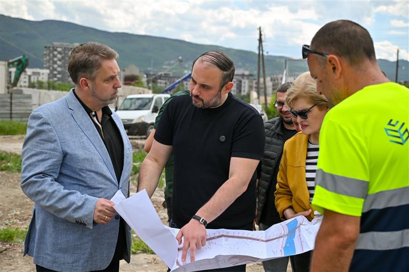 Ѓорѓиевски: Мостот на „Љубљанска“ конечно ќе биде ставен во функција