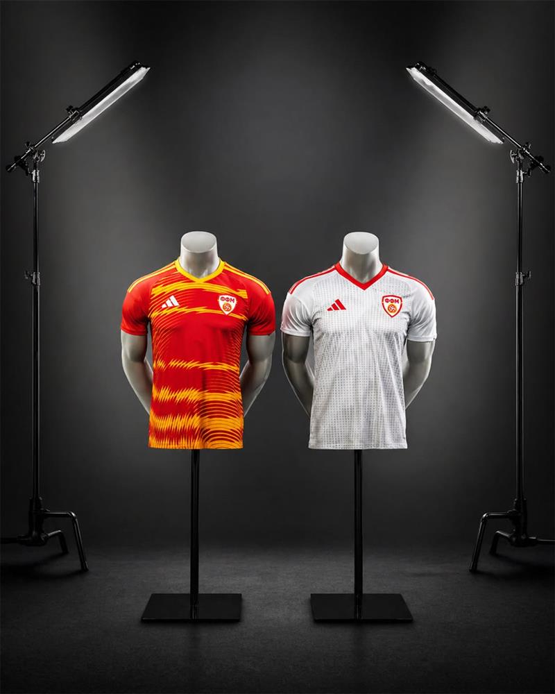 Македонија во ADIDAS: Новиот дрес на Македонија