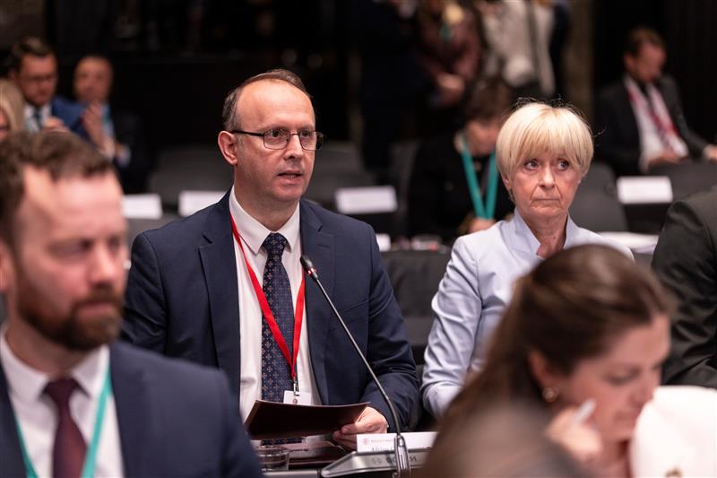 Обраќање на на Гаши на Конференцијата на спикери на парламенти во Копенхаген