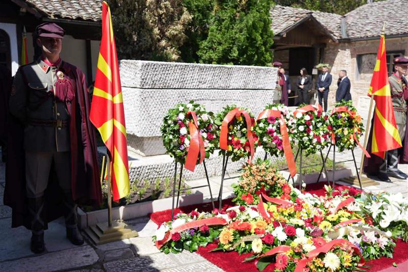 Одбележани 123години од загинувањето на Гоце Делчев