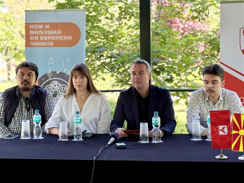 Герасимовски: На 9 Мај „Нож и виљушка на европска чинија“, гастрономија, музика и дружење во Центар