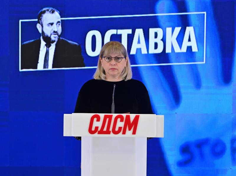 СДСМ: За Мицкоски тепање жена е „мал престап“ – срамна заштита на насилството врз жените и на Тошковски