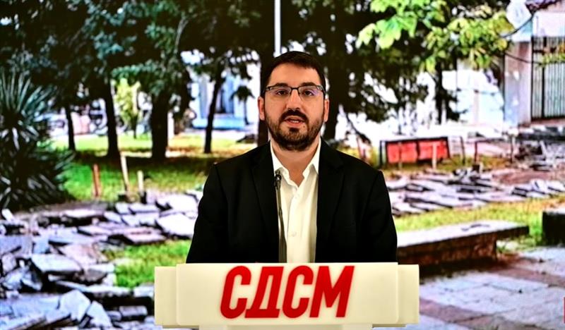 Даниловски: 50 милиони денари Општина Аеродром ќе потроши на реконструкција на 4 плочници 