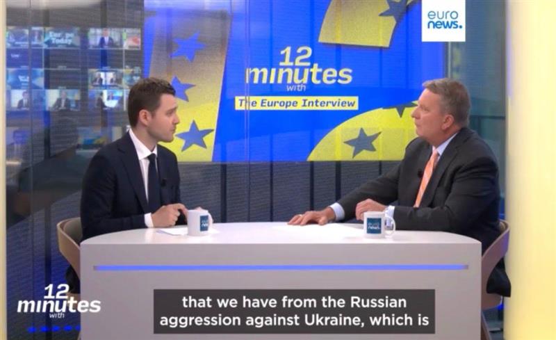 Муцунски за Euronews: „Не сме проевропска држава само во реториката, туку и во вредностите што ги спроведуваме“