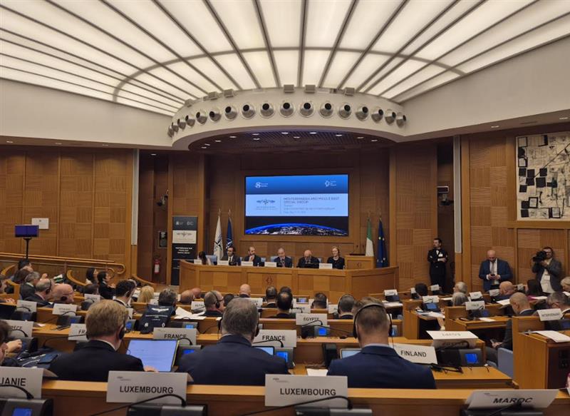 Заеднички семинар на Политичкиот комитет и Специјалната група за Медитеранот и Блискиот Исток на ПС на НАТО во Рим