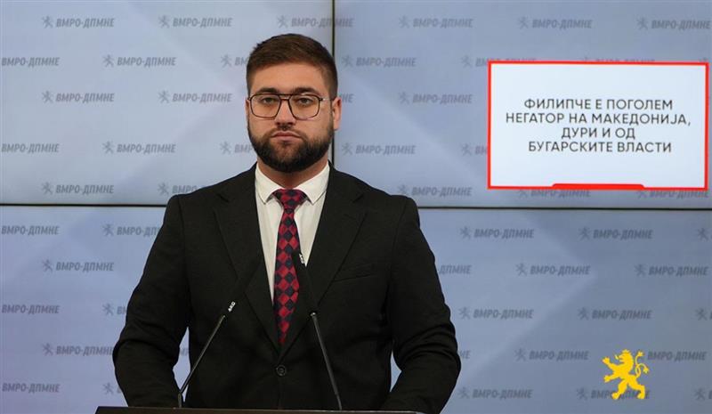Манасиевски: Филипче е поголем негатор на Македонија, дури и од бугарските власти