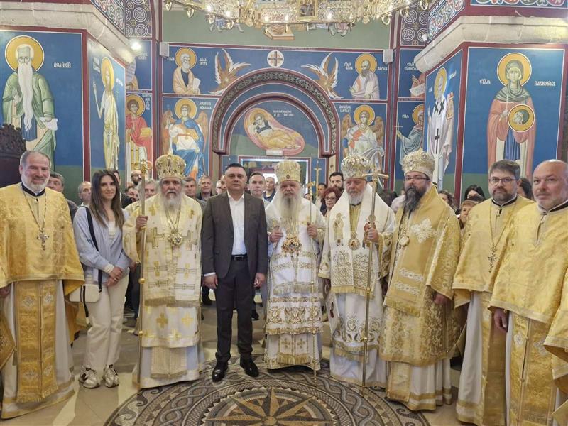 Јанчев: Осветување на новиот конак при црквата „Света Петка“