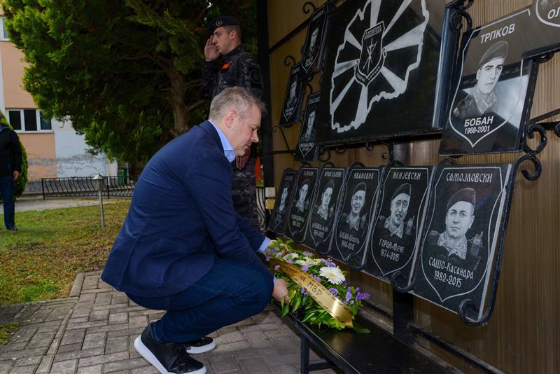 Директорот на БЈБ Јанев го отвори Меморијалниот турнир во чест на загинатите припадници на Единицата за брзо распоредување