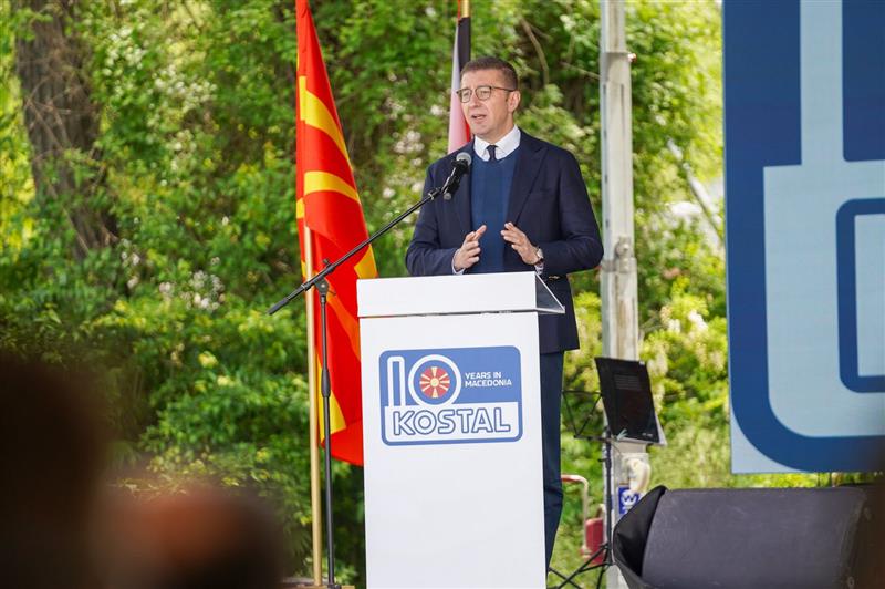 Мицкоски од Охрид: Германската компанија „Костал“ е приказна за успех што ја движи македонската економија