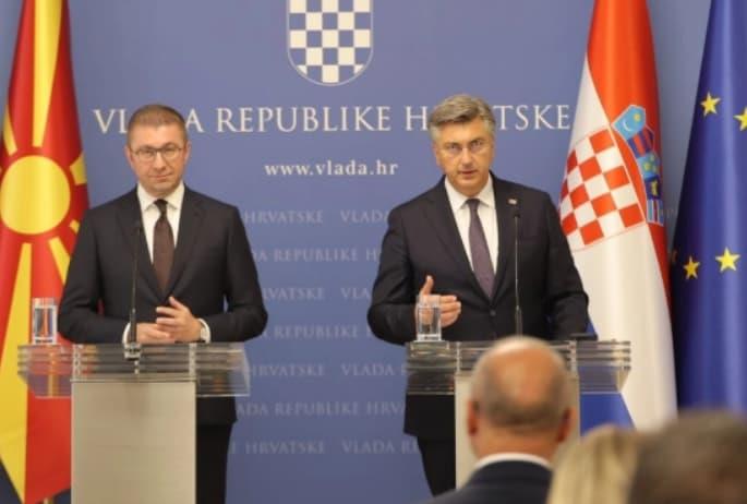 Хрватскиот премиер Пленковиќ утре во посета на Македонија- Мицкоски ќе го пречека во Охрид 
