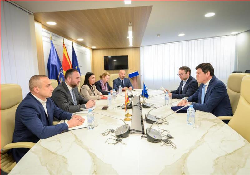 Тошковски – Рокас: Продолжува силната поддршка на ЕУ за реформите и јакнењето на капацитетите на МВР