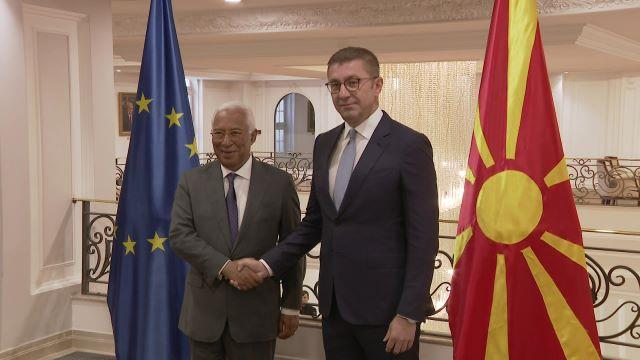 Антонио Кошта ја почнува турнејата низ земјите од Западен Балкан- ќе се сретне со Мицкоски на 2 јуни во Скопје
